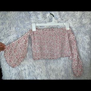 Foever21 Floral Crop Top
